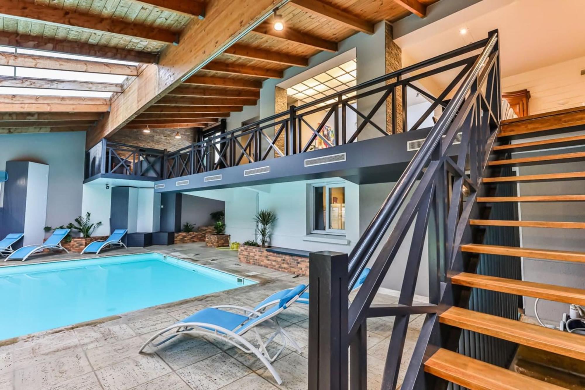 Вилла L'Atypique - Piscine Interieure - Wifi Шаллан Экстерьер фото