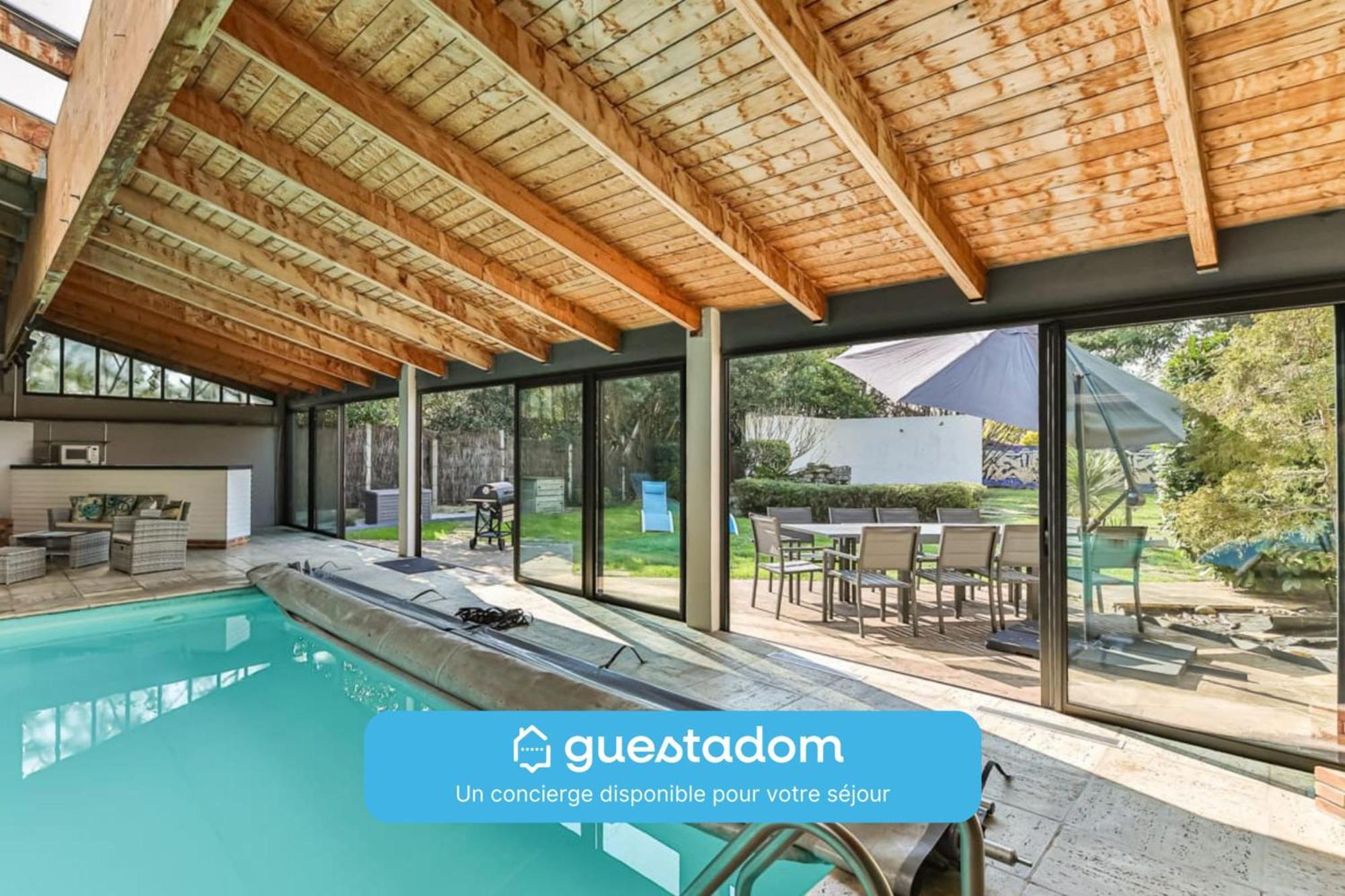 Вилла L'Atypique - Piscine Interieure - Wifi Шаллан Экстерьер фото